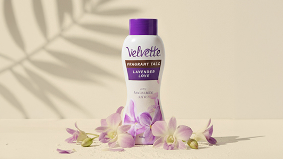 Velvette Lavender Love Talc